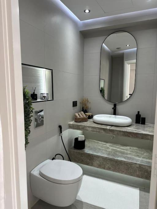 Ένα μπάνιο στο Appartement Duplex Tanger