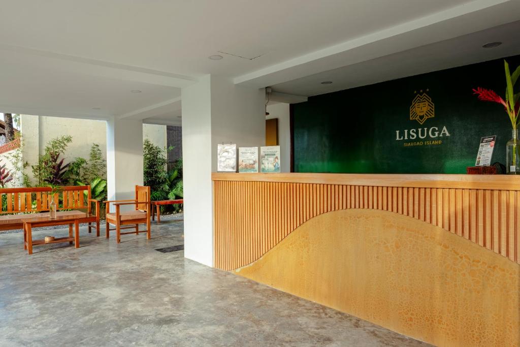 Restaurace v ubytování Siargao Lisuga Hotel