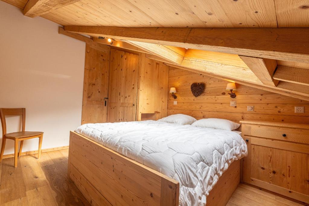 Postel nebo postele na pokoji v ubytování Diableret 051 SUBLIME & MOUNTAIN apartment 6 pers by Alpvision Résidences