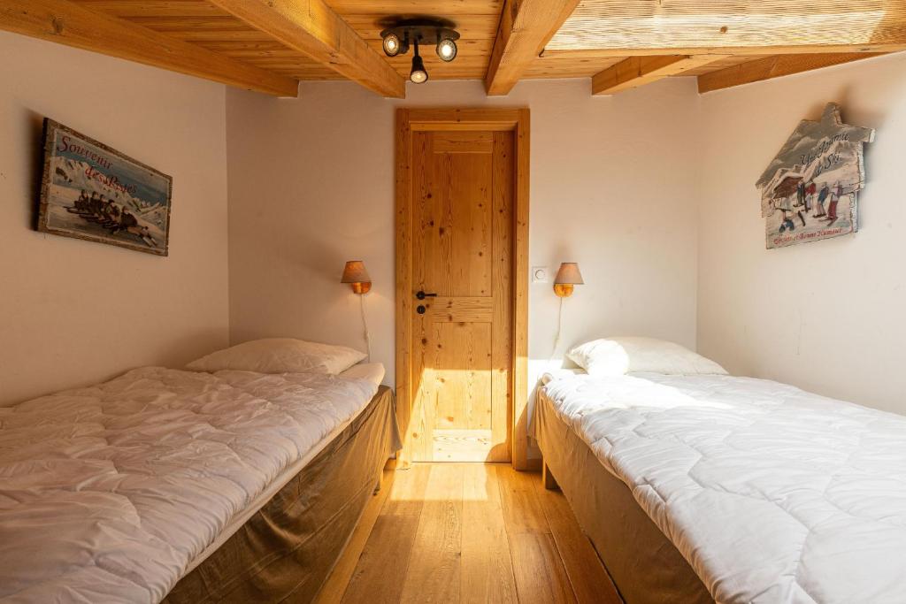 Postel nebo postele na pokoji v ubytování Diableret 051 SUBLIME & MOUNTAIN apartment 6 pers by Alpvision Résidences
