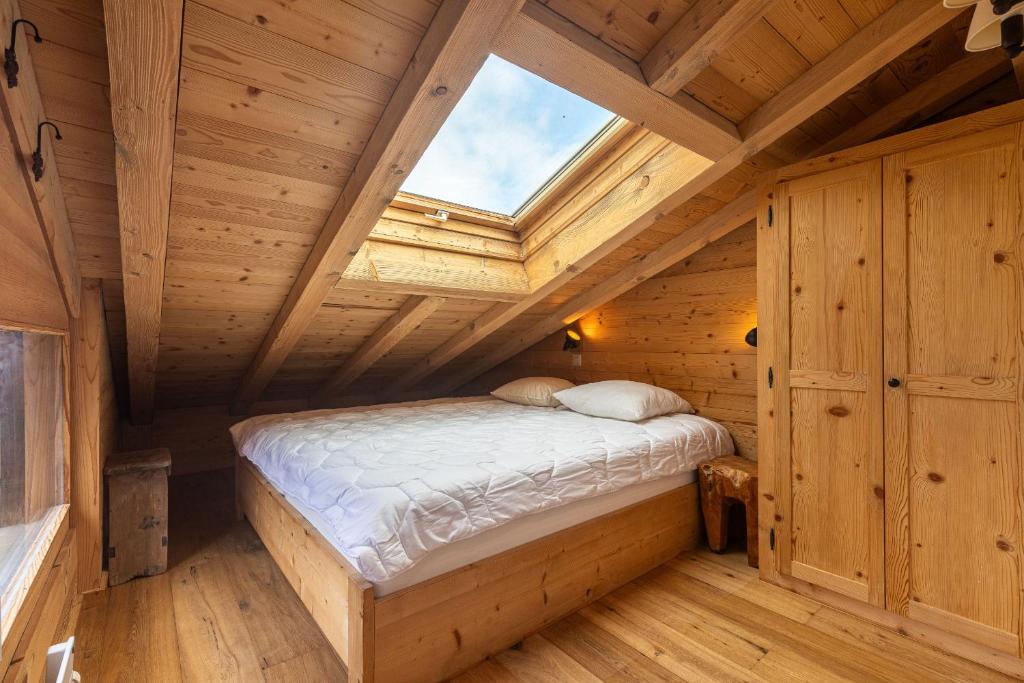 Postel nebo postele na pokoji v ubytování Diableret 051 SUBLIME & MOUNTAIN apartment 6 pers by Alpvision Résidences