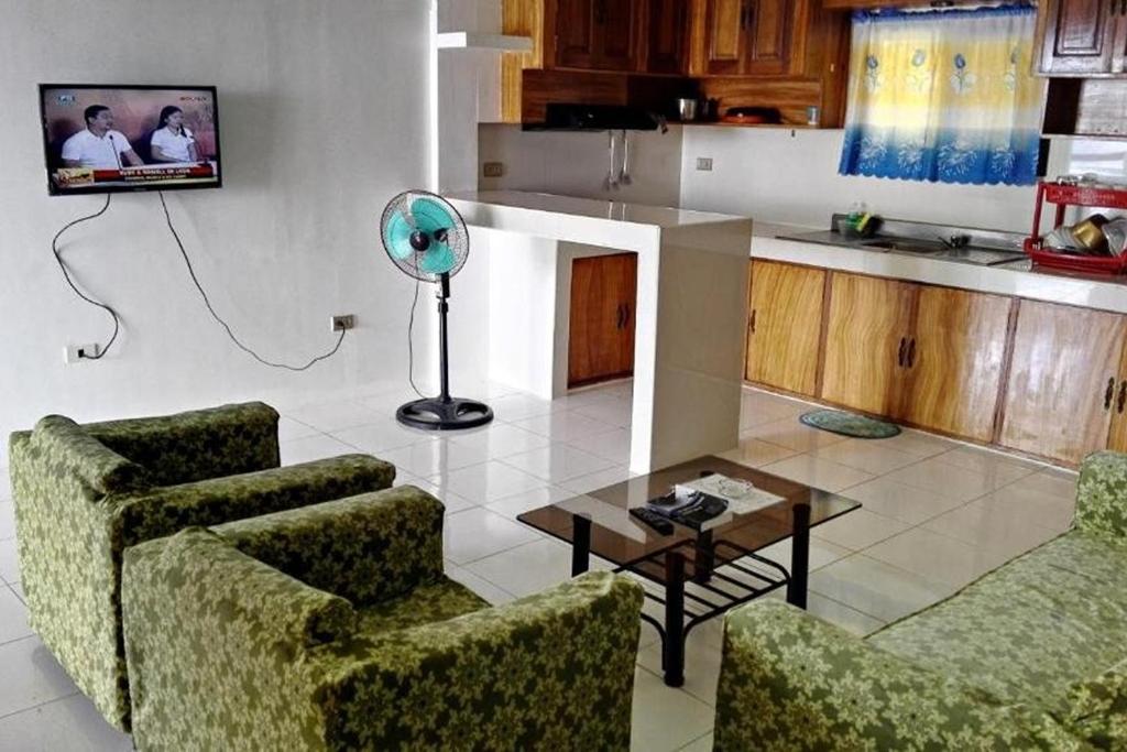 Kuchyň nebo kuchyňský kout v ubytování Bellevue Resort Puerto Galera
