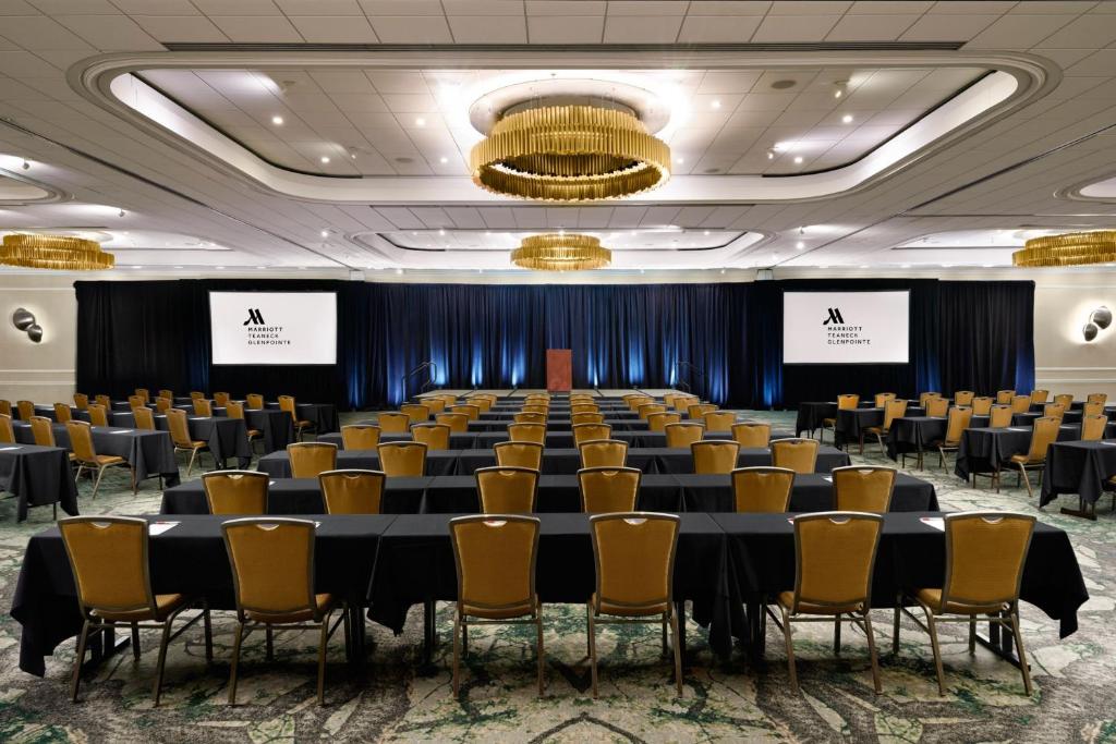 Konferenční prostory v ubytování Teaneck Marriott at Glenpointe