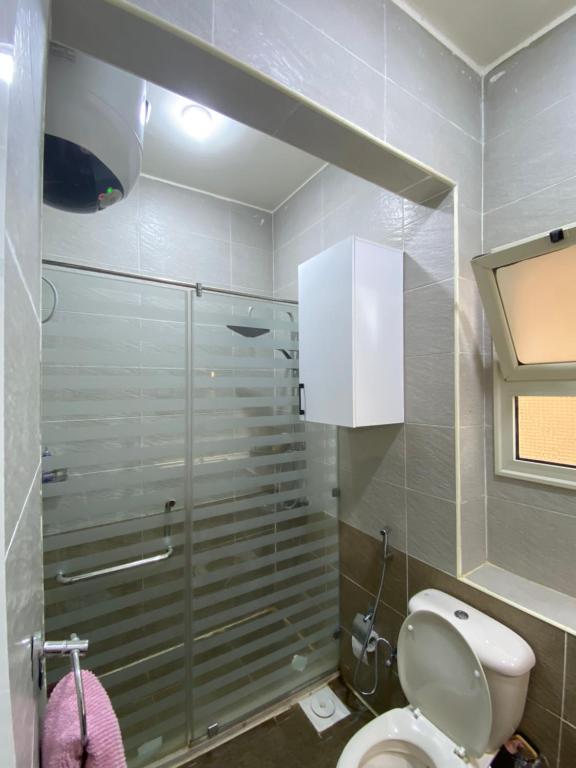 Koupelna v ubytování Apartment in el karma aqua beach resort hurghada near el gouna 3