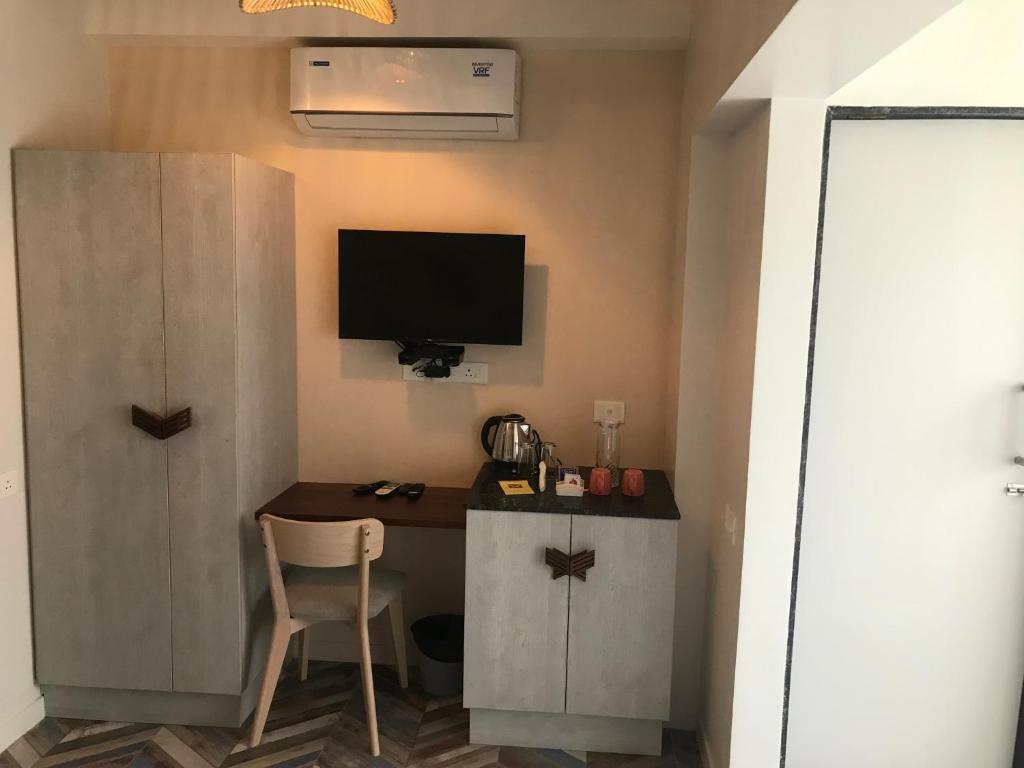Kuchyň nebo kuchyňský kout v ubytování La Papillon Maison