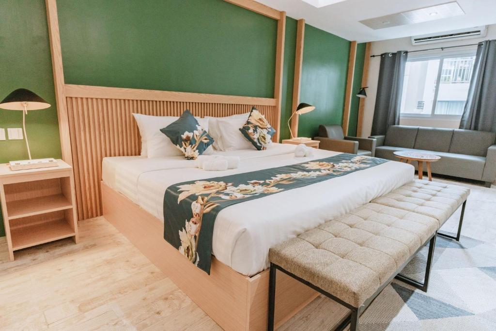 Voodi või voodid majutusasutuse Diane Residences toas