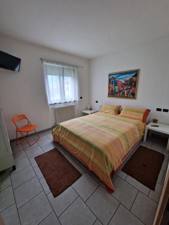 Postel nebo postele na pokoji v ubytování B&B Zia Vivina
