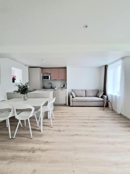 Η κουζίνα ή μικρή κουζίνα στο NEW Bel appartement avec jardin