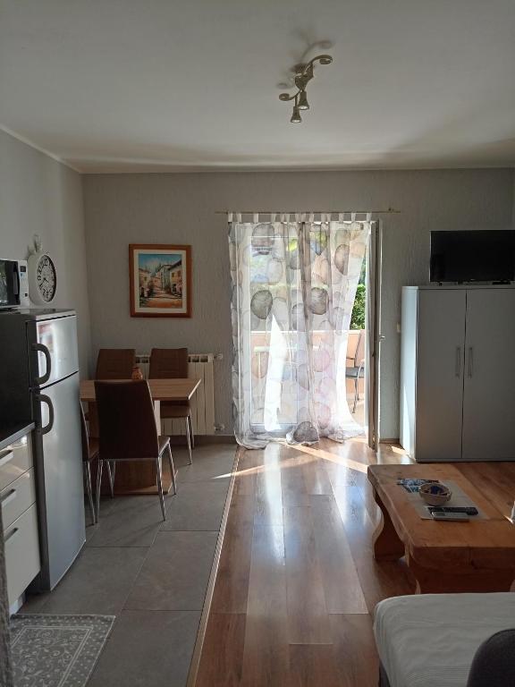 Kuchyň nebo kuchyňský kout v ubytování Apartments Sven-Marino
