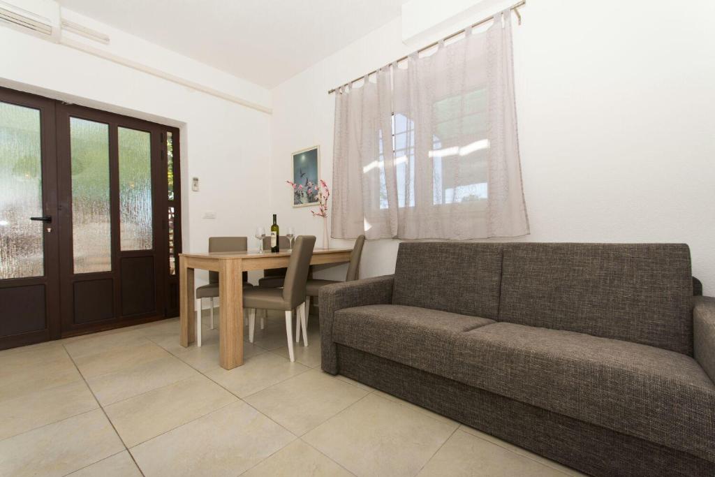 Posezení v ubytování Apartment Bareta