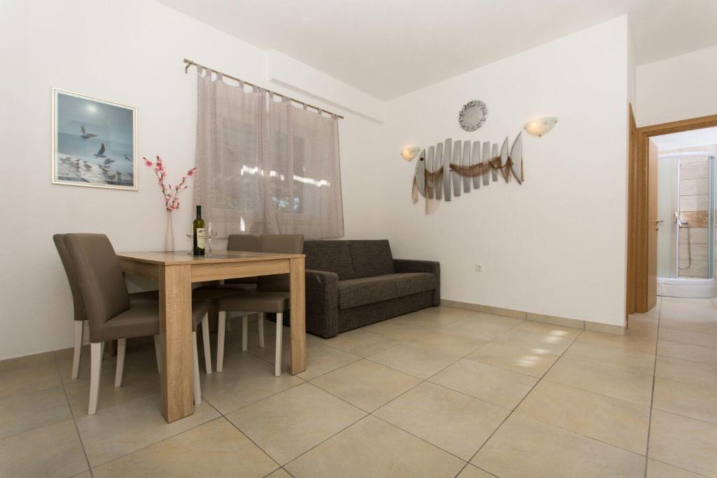 Posezení v ubytování Apartment Bareta