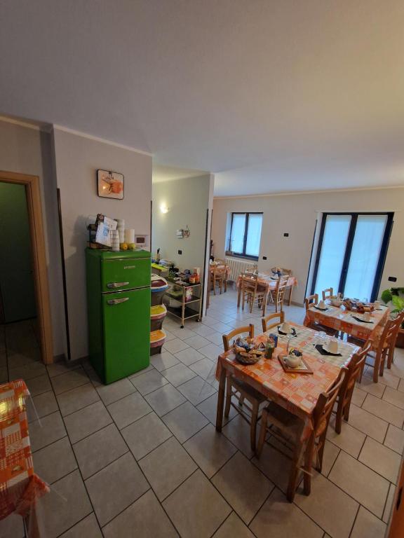 Posezení v ubytování B&B Zia Vivina