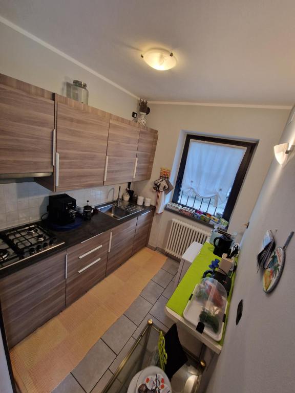 Kuchyň nebo kuchyňský kout v ubytování B&B Zia Vivina