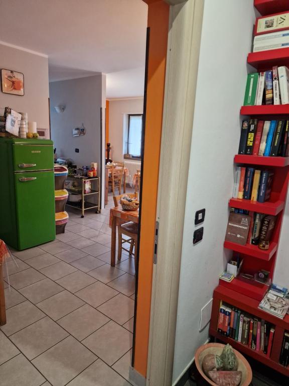 Knihovna v bed and breakfast