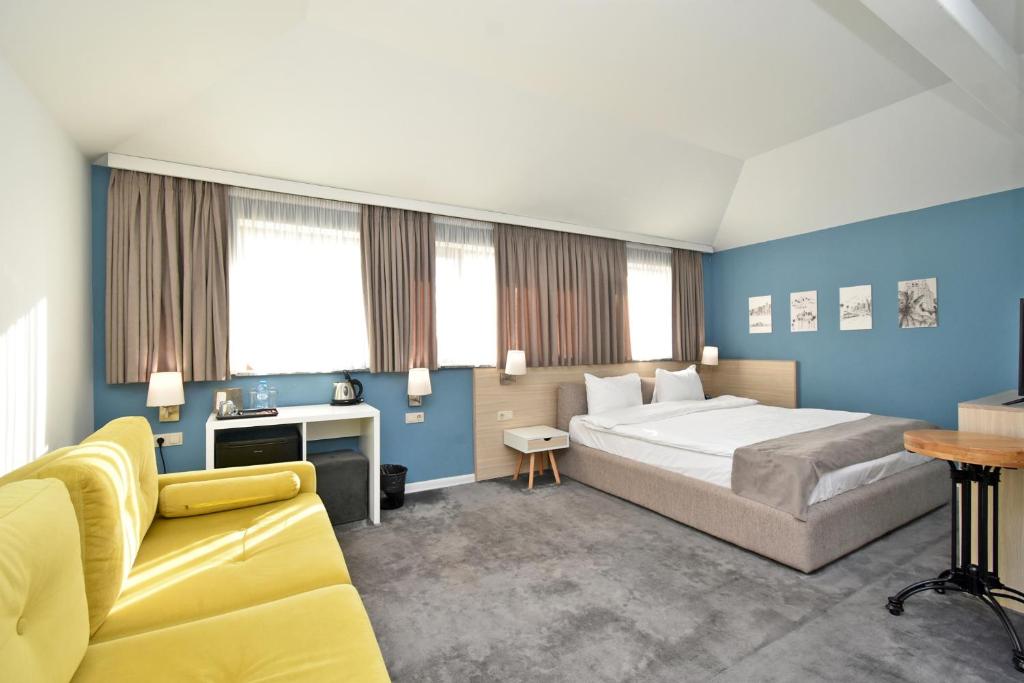 Posezení v ubytování In City Hotel