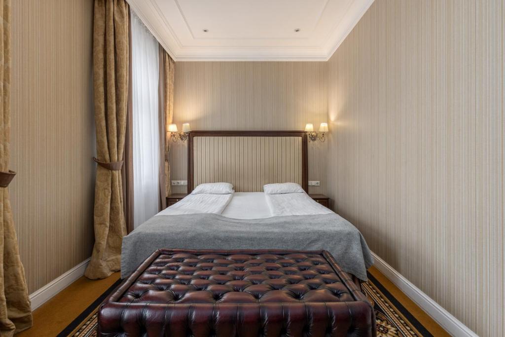 Gulta vai gultas numurā naktsmītnē Gertrude Hotel self check-in