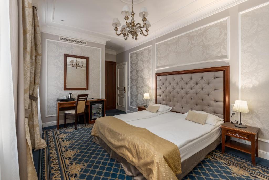 Gulta vai gultas numurā naktsmītnē Gertrude Hotel self check-in
