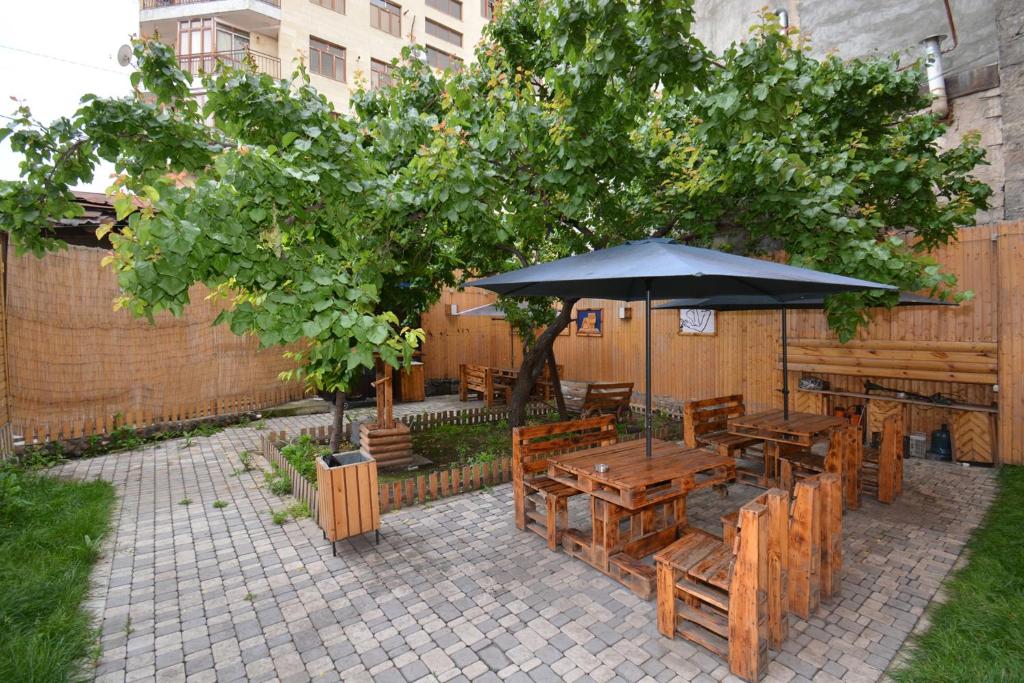 Zahrada ubytování Partez Hotel