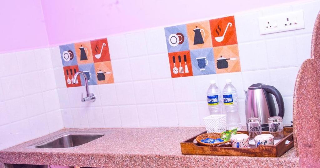 Kuchyň nebo kuchyňský kout v ubytování GuruVilla by TriSam Villa
