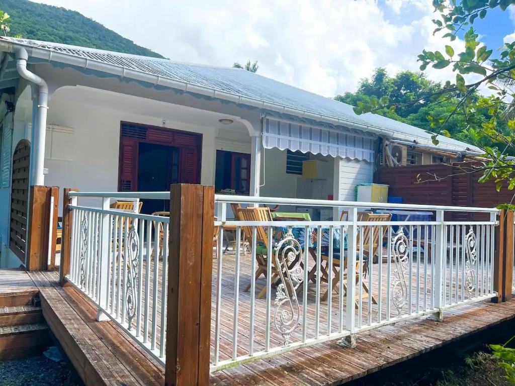 Μπαλκόνι ή βεράντα στο Bungalow JOK'MI