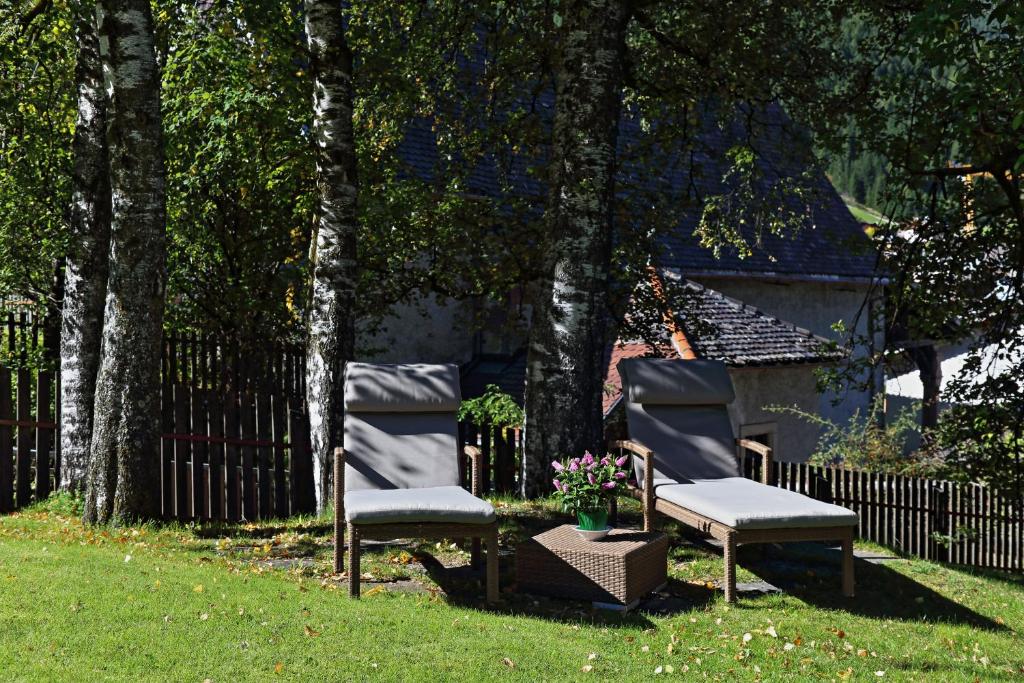 Zahrada ubytování Villa Lageder