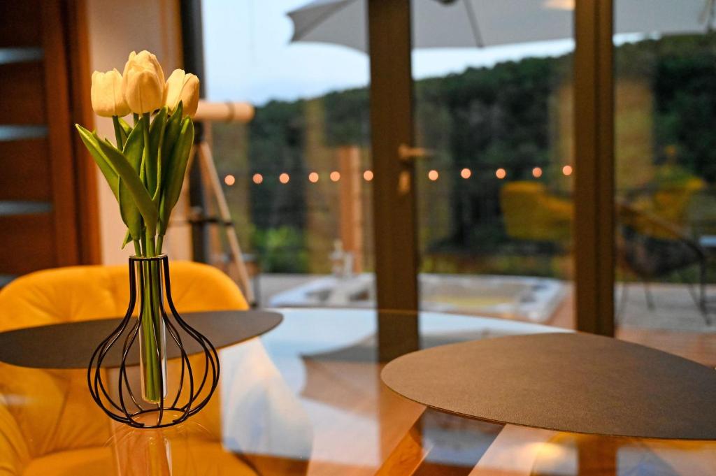 Patio nebo venkovní prostory v ubytování Mátra Forest Resort