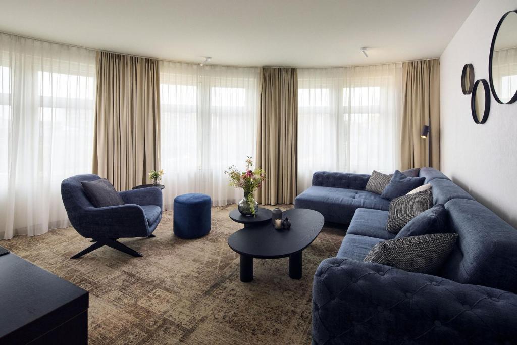 Posezení v ubytování Van der Valk Hotel Mechelen
