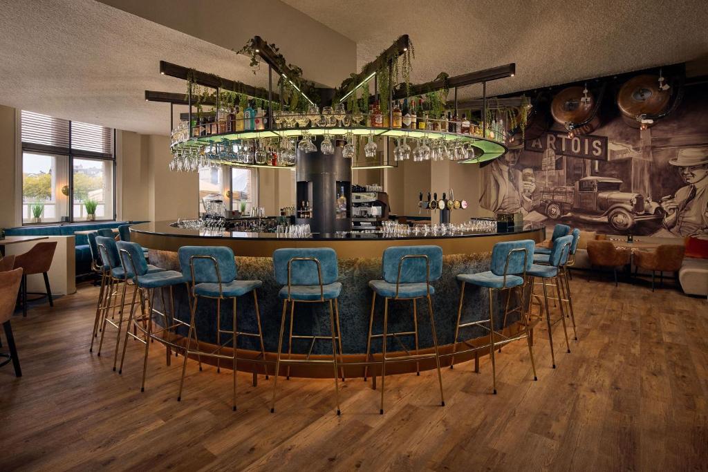 Posezení v ubytování Van der Valk Hotel Mechelen