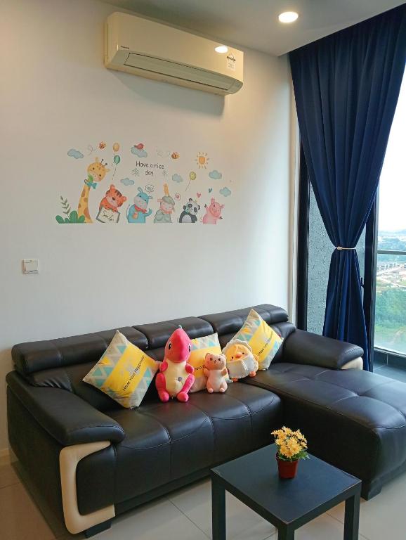Posezení v ubytování Legoland walk 3min D'Pristine Rejoice Suite 2B2R 8pax Lakeview