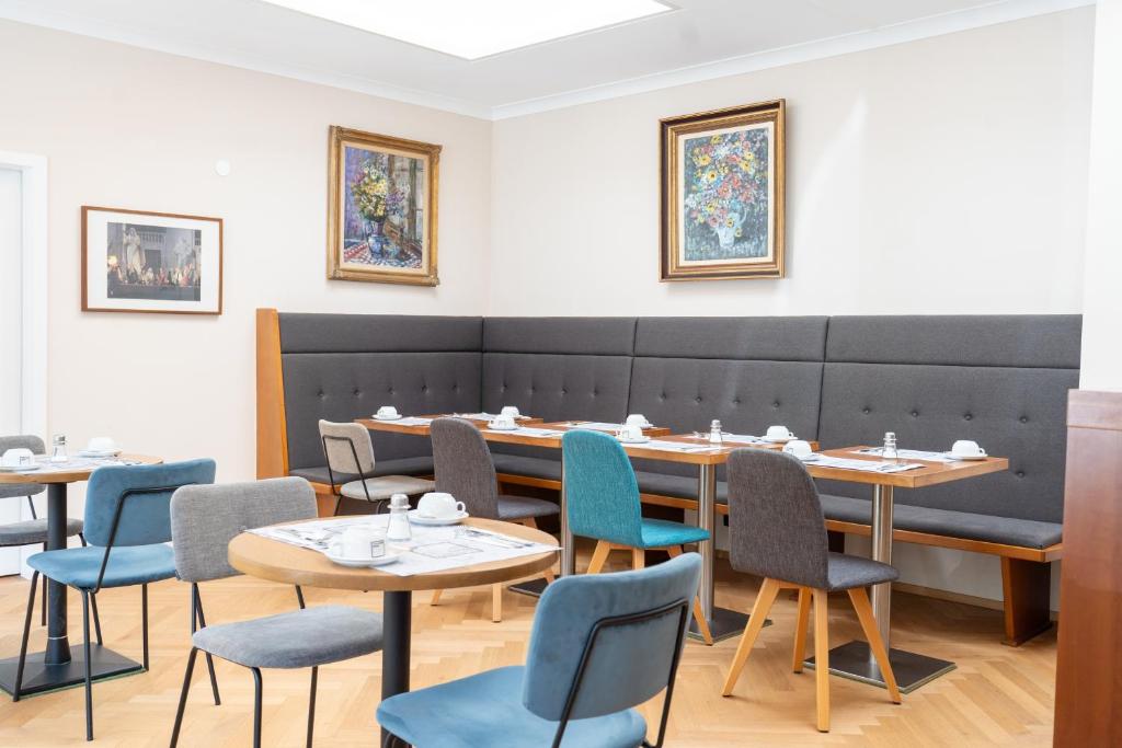 Restaurace v ubytování Das Jedermann Boutiquehotel mit Stadtgarten