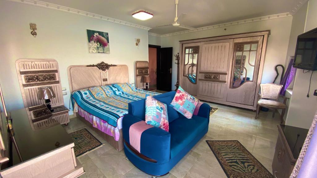 Posezení v ubytování aswan view 3 bedrooms