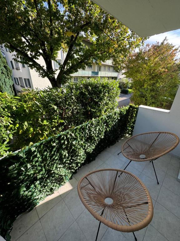 Zahrada ubytování Double Room in Shared Apartment, Zurich Airport