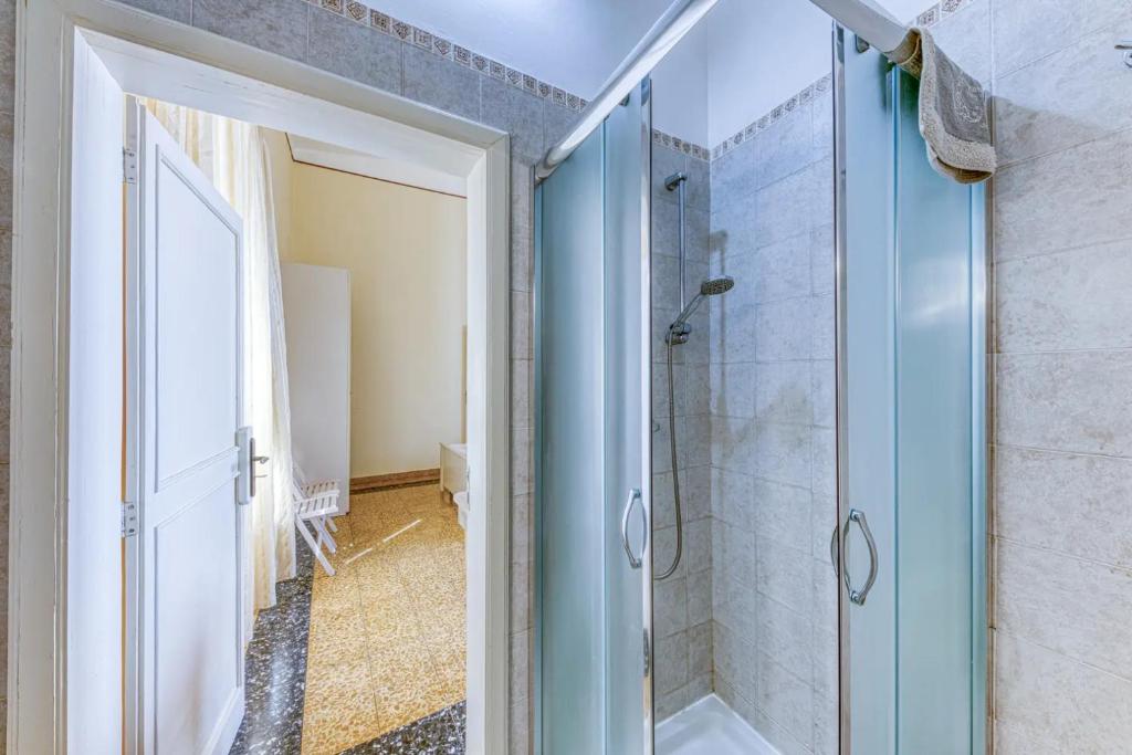 A bathroom at La Corte dei Mille