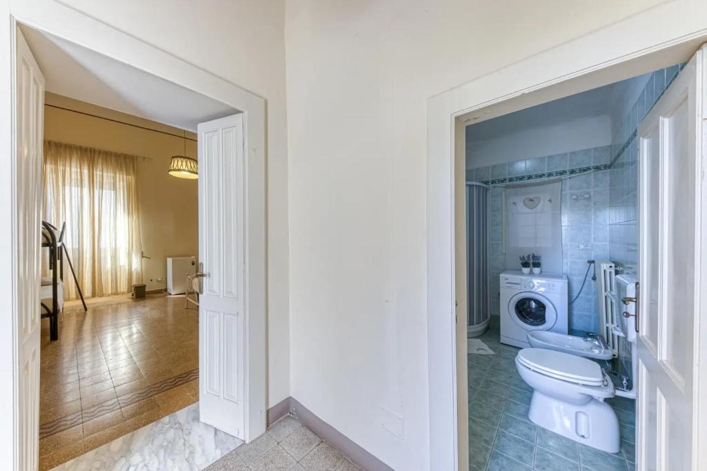 A bathroom at La Corte dei Mille