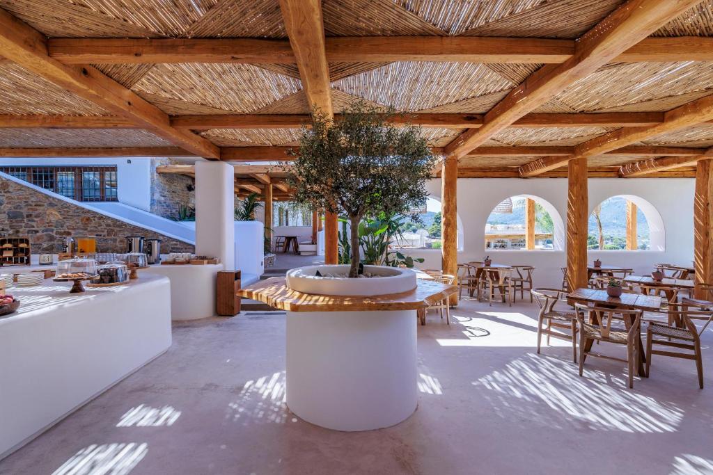 Restaurace v ubytování Evlalia Studios & Villas