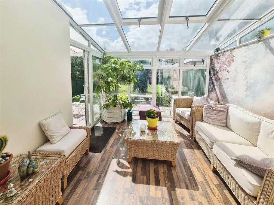 Χώρος καθιστικού στο Quiet and specious 3 bed House