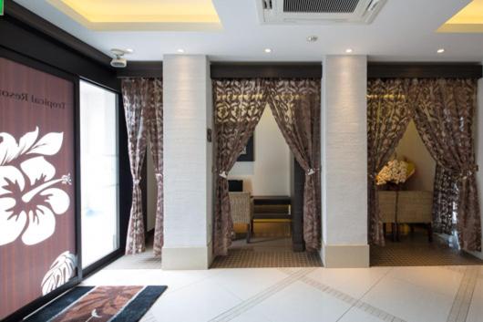 Posezení v ubytování Hotel Lei