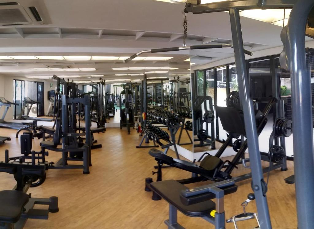 Fitness centrum a/nebo fitness zařízení v ubytování Landscape Apartment TC1502