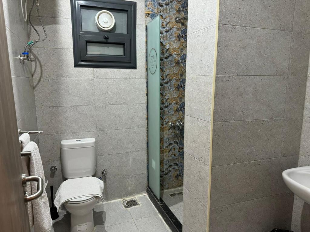 Koupelna v ubytování nuba nile hotel