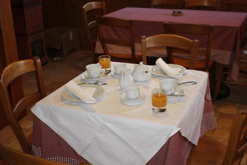 Restaurace v ubytování B&B Augusto