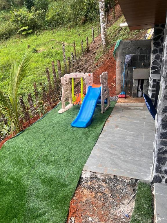 Zahrada ubytování Casa de campo en Panamá
