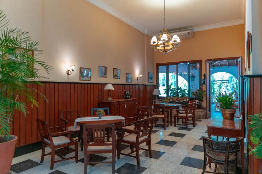 Posezení v ubytování Gran Hotel del Paraguay