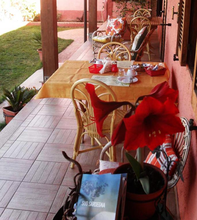 Patio nebo venkovní prostory v ubytování Il Vigneto B&B
