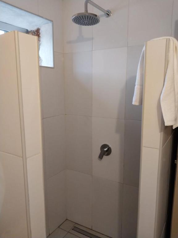 Koupelna v ubytování Casita de Piedra