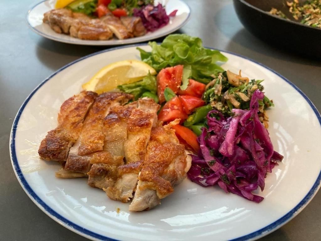 Cibo presso l'affittacamere o nelle vicinanze