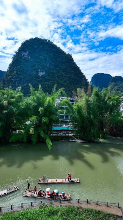 阳朔诗与远方河畔院子阳朔十里画廊遇龙河店的相册照片