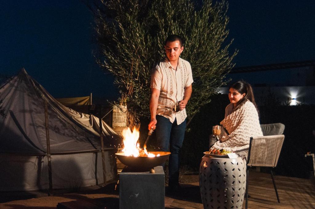 Hosté ubytování Glamping Valle de Guadalupe with Private Bathrooms by YUMA Resort