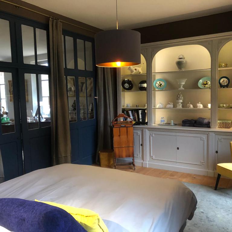 Rouge Maison - Chambre Lit Queen-Size Avec Vue Sur Jardin
