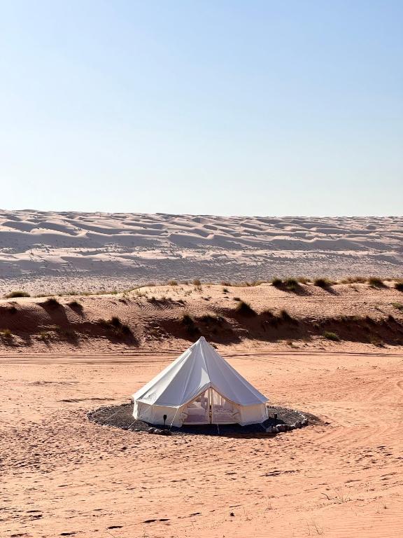 Příroda nedaleko luxury tent