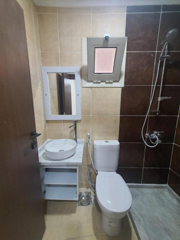 Koupelna v ubytování AL ASAFRA DAHAB - families only
